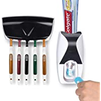 Txyk Prueba de Polvo automático dispensador de Pasta de Dientes Titular de Cepillo de Dientes Pasta de Dientes Kit de…